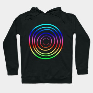 Rainbow Circles No. 2 Hoodie